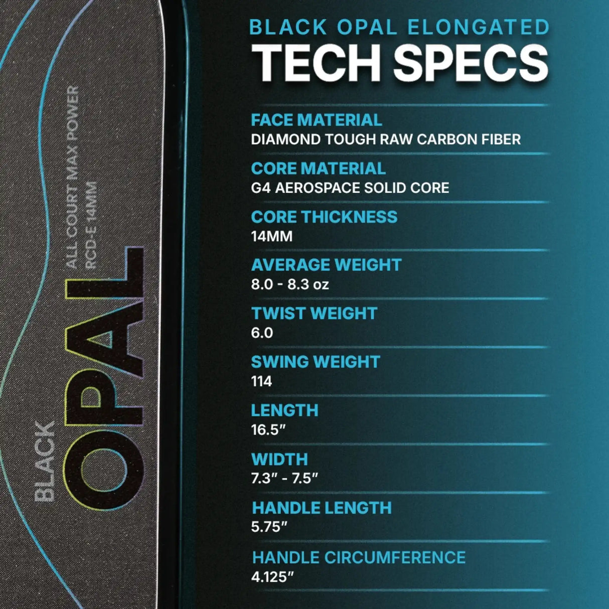 Six Zero Black Opal Elongated