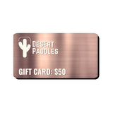 Desert Paddles E Gift Card
