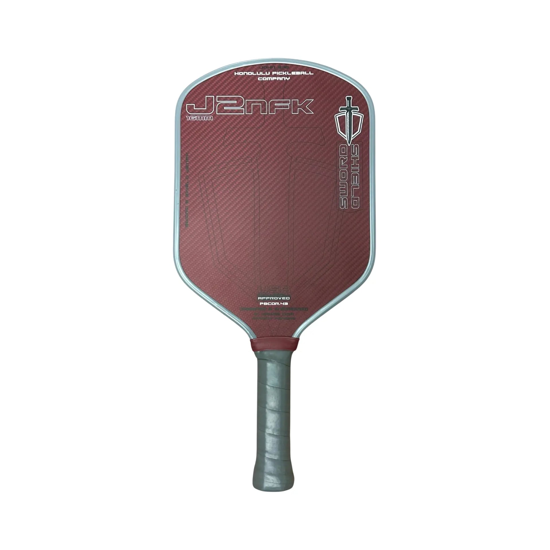 Honolulu Sword and Shield J2NFK Pickleball Paddle – Desert Paddles