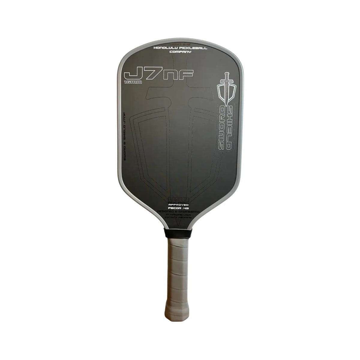 Honolulu Sword and Shield J7NF Pickleball Paddle – Desert Paddles