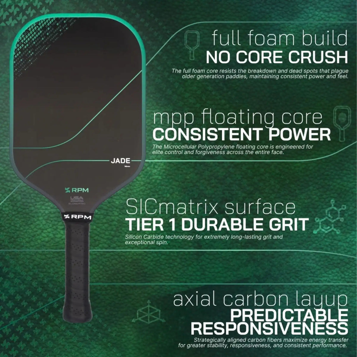 RPM Jade Elongated