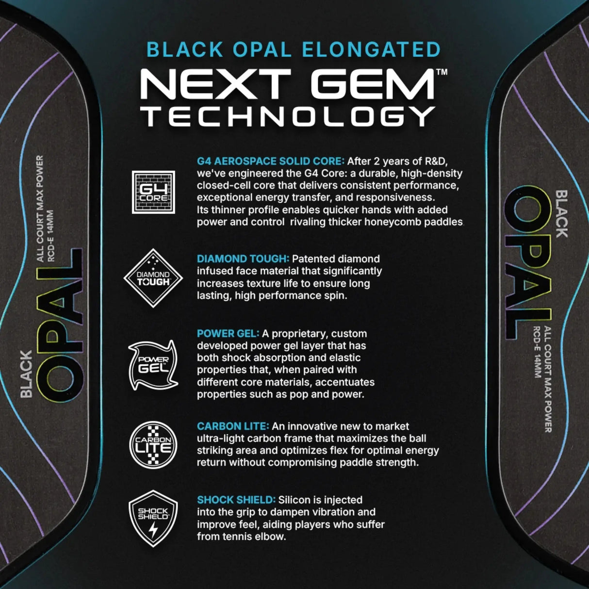 Six Zero Black Opal Elongated
